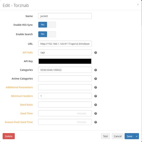 sonarr indexers|unraid jackett.